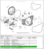 Beta OEM - O RING - 17.96X2.62 - WATER PUMP PIPE