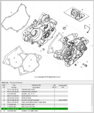 Beta OEM -  '19 - current 200cc Bottom End Gasket Set