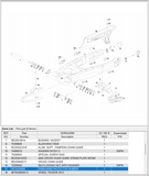 GasGas OEM - CAOUTCHOUC DE PROTECTION DE BRAS OSCILLANT *VENTE*