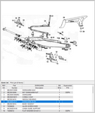 GasGas OEM - DOUILLE DE BRAS OSCILLANT *VENTE*