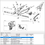 GasGas OEM - KIT DE RÉPARATION DE Bras oscillant *VENTE*