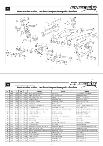 SHERCO OEM - ROULEMENT À AIGUILLES, HK14162RS