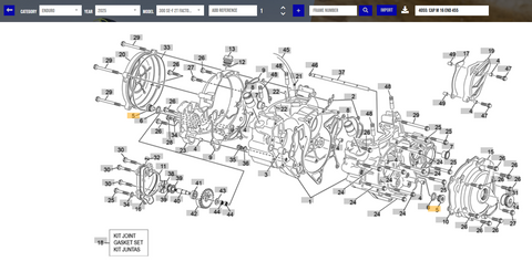 SHERCO OEM - 4055 - BOUCHON M 16 ENDURO