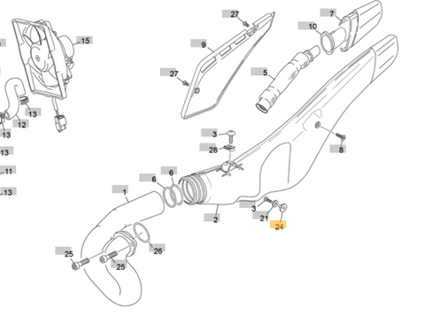SHERCO OEM - BUSH SILENTBLOCK