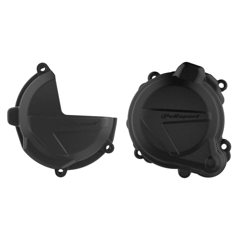 POLISPORT CLUTCH & IGNITION COVER KIT, BETA 250/300 RR/X-TRAINER 18'-UP