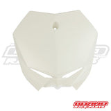 Beta OEM - FRONT # PLATE - WHITE 14-19