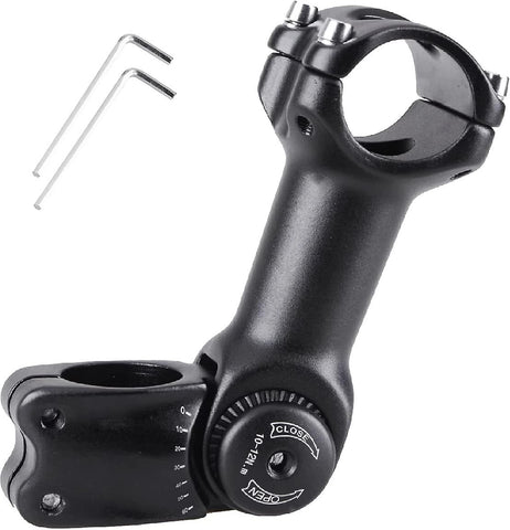 Adjustable stem 28.6/31.8 for bicycles