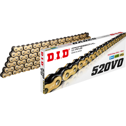 DID 520VO X 120 GOLD CHAIN