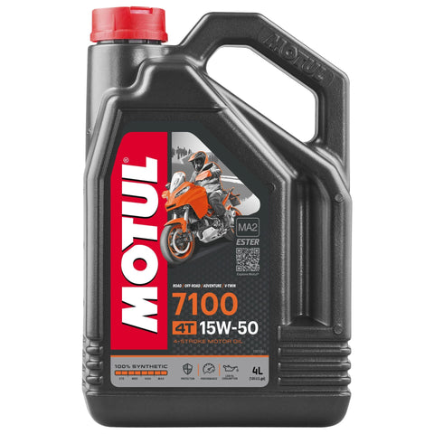 Motul 7100 Ester 4T Synthetic Oil 15w 50