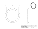 Joint torique - 22,2x2,62