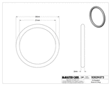 O Ring - 21x2 - 9262K673