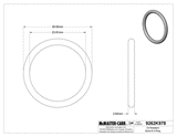 O Ring, 24x2.62