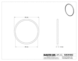 O RING - 40X2 - 9263K662