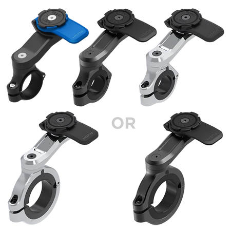 QUADLOCK MOTORCYCLE HANDLEBAR MOUNTS