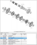 BETA OEM - O-RING DRIVE SHAFT BUSHING SEAL