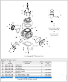 JOINT D'EMBASE DE CYLINDRE 0,60MM