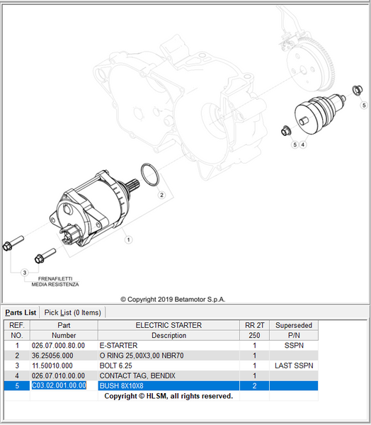 Beta OEM - BUSH - 8X10X8 Beta OEM - BUSH - 8X10X8