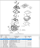 BETA OEM - RUBBER, SCREW CYLINDER HEAD COVER