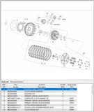 GasGas OEM - Clutch thrust bell washer