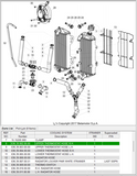 BETA OEM - Upper thermostat hose R.H.