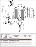 BETA OEM - Durite de thermostat supérieure gauche