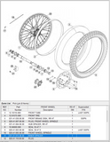 BETA OEM - FRONT HUB INNER SPACER, RR