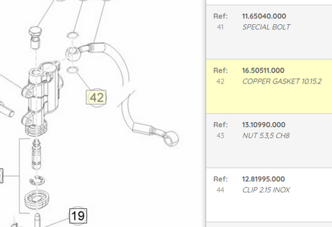 BETA OEM - COPPER GASKET 10.15.2