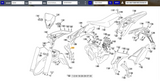 SHERCO OEM - RIGHT FRAME PROTECTOR END 2017