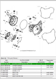 BETA OEM - 200RR Inner Clutch Cover Case