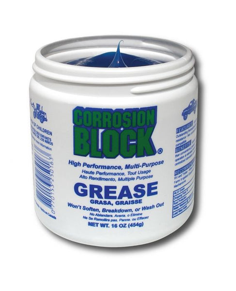 CORROSION BLOCK GREASE TUB 16OZ/500GR CORROSION BLOCK GREASE TUB 16OZ/500GR