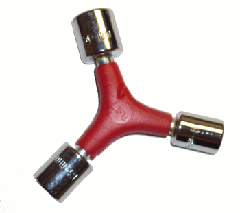 3-Way "Y" Socket Wrench 11/13/14mm